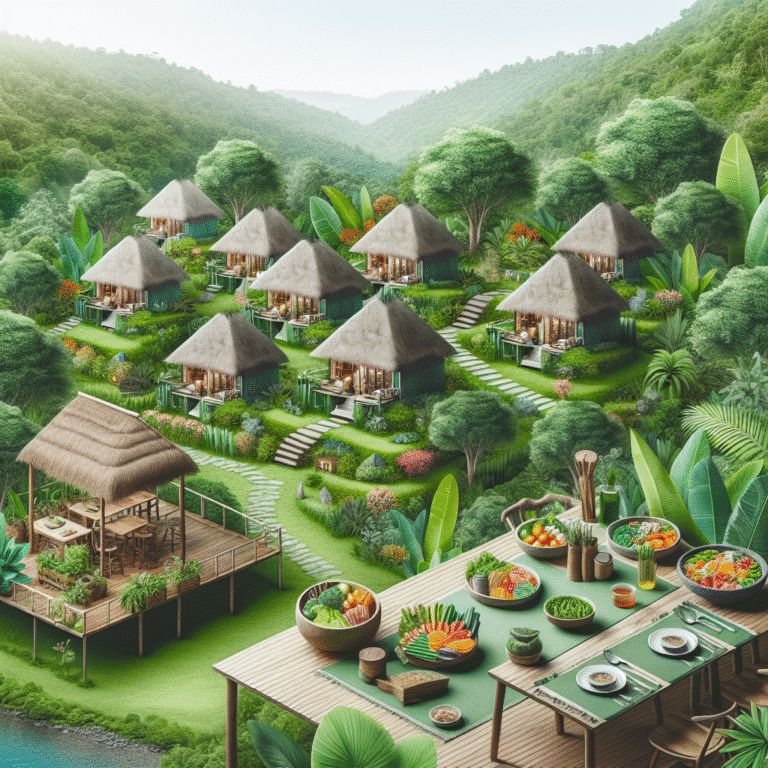 Eco-Lodges with Organic Food Options