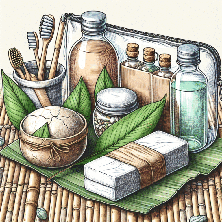 biodegradable toiletries for traveling
