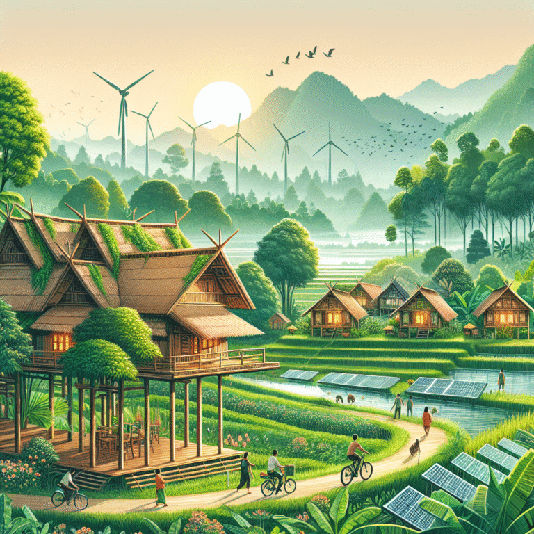eco-lodges and green resorts in Asia