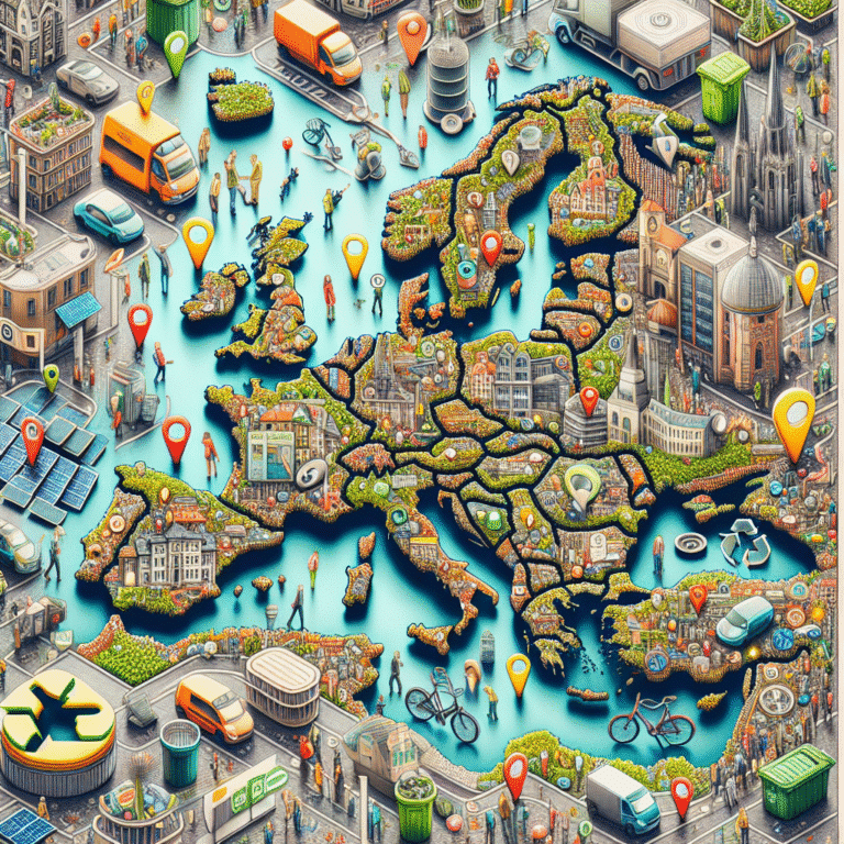 zero-waste travel cities in Europe