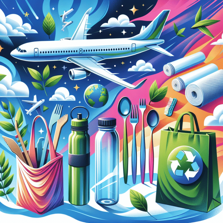 zero-waste tips for airline travel