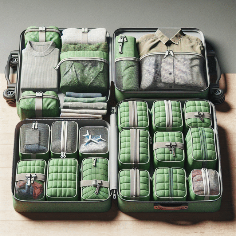 eco-friendly packing cubes for organized travel