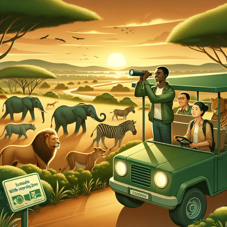 sustainable wildlife tourism experiences