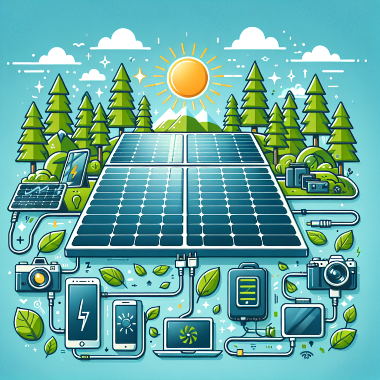 solar-powered chargers for eco-friendly travel gadgets