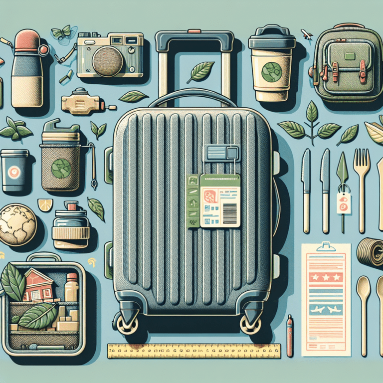 essential eco-friendly luggage for zero-waste travelers
