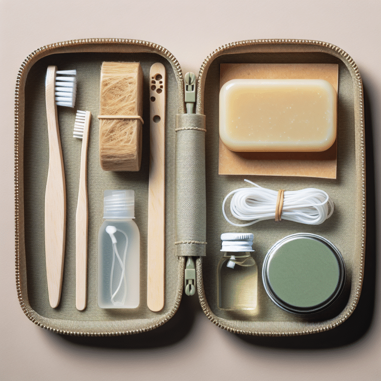 sustainable travel toiletries kits for minimalists