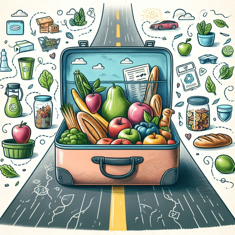 top tips for reducing food waste on the road