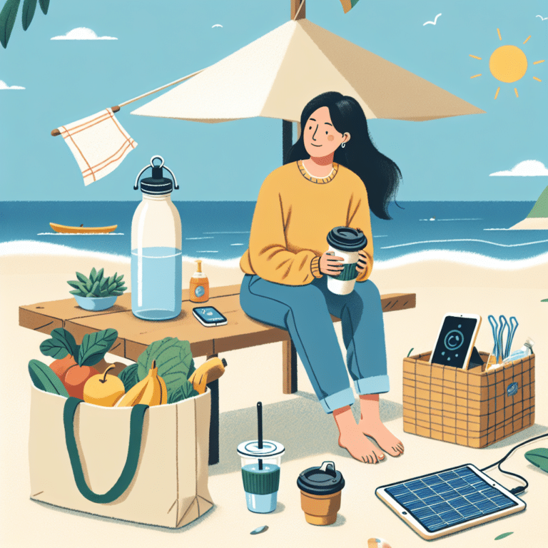 how to use reusable items effectively while on vacation