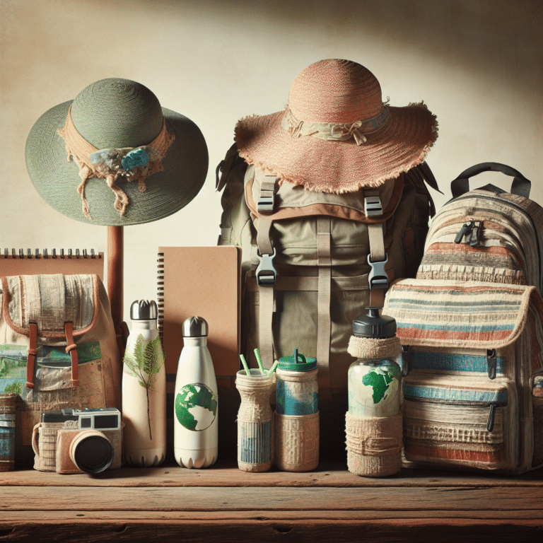 recycled material travel gear for the conscious traveler