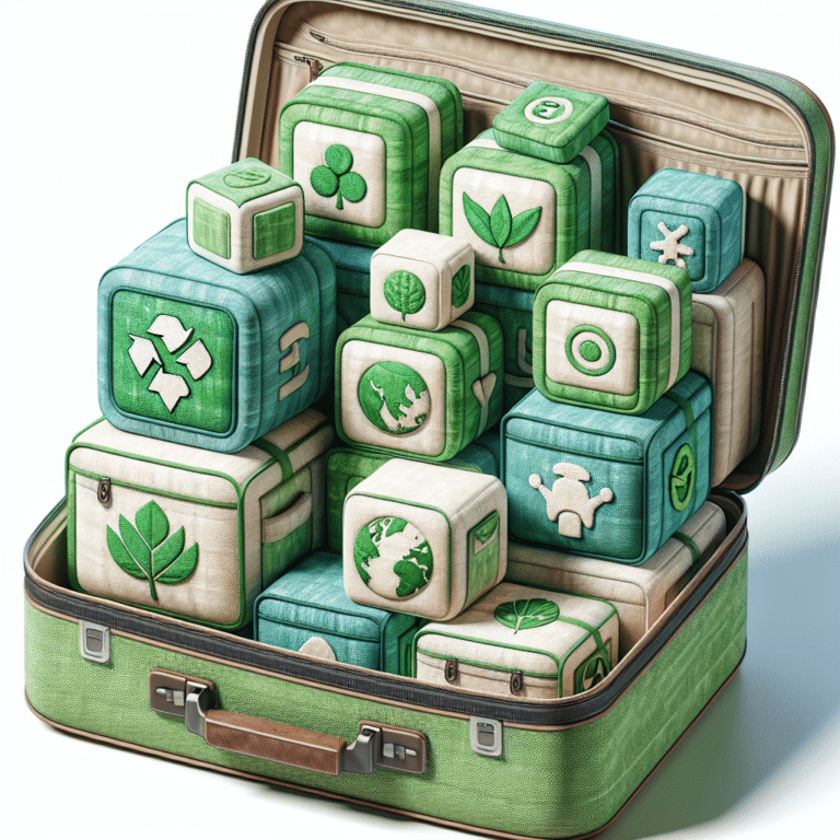 eco-friendly packing cubes for organized and sustainable travel