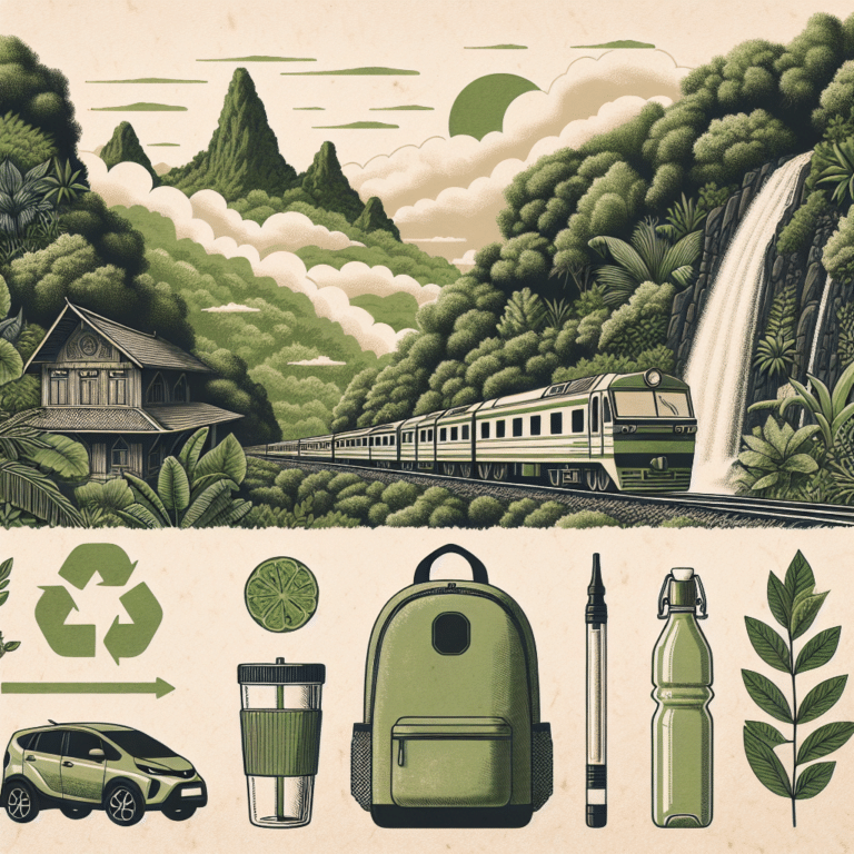 tips for sustainable travel on a budget