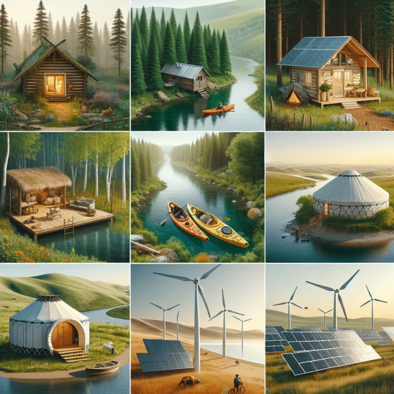 off-the-grid eco-friendly vacation spots