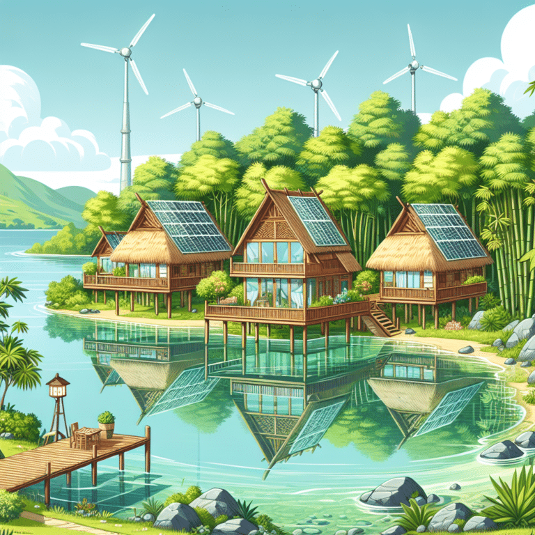 eco-lodges and green resorts in Asia