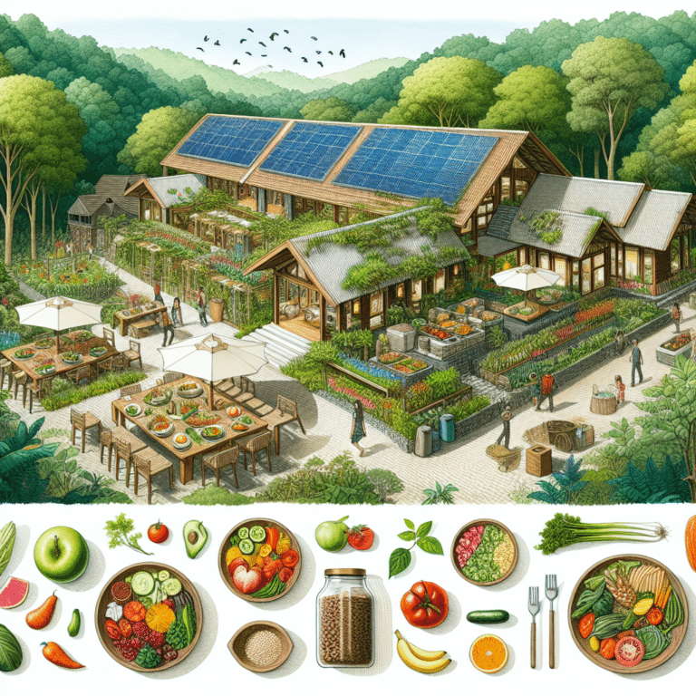 Eco-Lodges with Organic Food Options